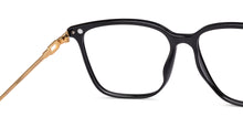Load image into Gallery viewer, Black Square Full Rim Unisex Eyeglasses by Lenskart Air-220236