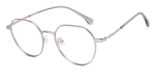 Load image into Gallery viewer, Silver Round Full Rim Unisex Eyeglasses by Lenskart Air-220238