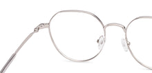 Load image into Gallery viewer, Silver Round Full Rim Unisex Eyeglasses by Lenskart Air-220238