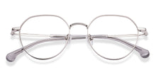 Load image into Gallery viewer, Silver Round Full Rim Unisex Eyeglasses by Lenskart Air-220238