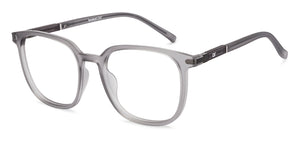 Grey Square Full Rim Unisex Eyeglasses by Lenskart Air-226518