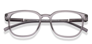 Grey Square Full Rim Unisex Eyeglasses by Lenskart Air-226518