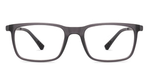 Black Rectangle Full Rim Unisex Eyeglasses by Lenskart Air-230543