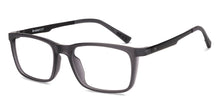 Load image into Gallery viewer, Black Rectangle Full Rim Unisex Eyeglasses by Lenskart Air-230543