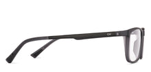 Load image into Gallery viewer, Black Rectangle Full Rim Unisex Eyeglasses by Lenskart Air-230543