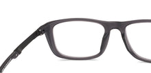 Load image into Gallery viewer, Black Rectangle Full Rim Unisex Eyeglasses by Lenskart Air-230544