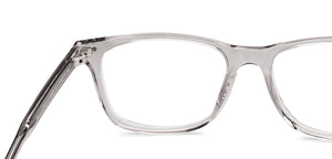 Grey Rectangle Full Rim Unisex Eyeglasses by Lenskart Air-231961