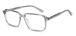Grey Square Full Rim Unisex Eyeglasses by Lenskart Air-231968