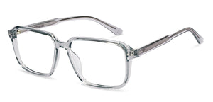 Grey Square Full Rim Unisex Eyeglasses by Lenskart Air-231968
