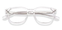 Load image into Gallery viewer, Transparent Square Full Rim Unisex Eyeglasses by Lenskart Air-231963
