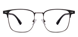 Black Square Full Rim Unisex Eyeglasses by Lenskart Air-221875
