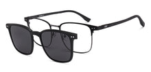 Load image into Gallery viewer, Black Square Full Rim Unisex Eyeglasses by Lenskart Air-221875