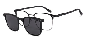 Black Square Full Rim Unisex Eyeglasses by Lenskart Air-221875