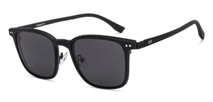 Black Square Full Rim Unisex Eyeglasses by Lenskart Air-221875