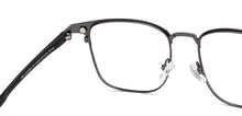 Load image into Gallery viewer, Black Square Full Rim Unisex Eyeglasses by Lenskart Air-221875