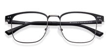 Load image into Gallery viewer, Black Square Full Rim Unisex Eyeglasses by Lenskart Air-221875