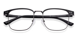 Black Square Full Rim Unisex Eyeglasses by Lenskart Air-221875