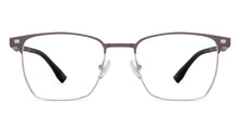 Load image into Gallery viewer, Matte Light Grey Rectangle Full Rim Unisex Eyeglasses by Lenskart Air-221876