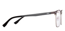 Load image into Gallery viewer, Matte Light Grey Rectangle Full Rim Unisex Eyeglasses by Lenskart Air-221876