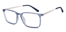 Load image into Gallery viewer, Transparent Rectangle Full Rim Unisex Eyeglasses by Lenskart Air-222133