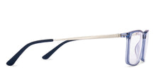 Load image into Gallery viewer, Transparent Rectangle Full Rim Unisex Eyeglasses by Lenskart Air-222133