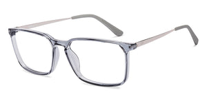 Transparent Rectangle Full Rim Unisex Eyeglasses by Lenskart Air-222134