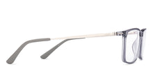 Load image into Gallery viewer, Transparent Rectangle Full Rim Unisex Eyeglasses by Lenskart Air-222134
