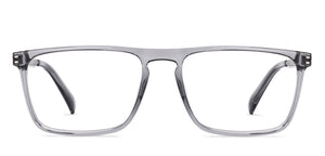 Grey Rectangle Full Rim Unisex Eyeglasses by Lenskart Air-222138