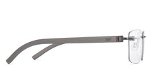 Load image into Gallery viewer, Gunmetal Rectangle Rimless Unisex Eyeglasses by Lenskart Air-225547