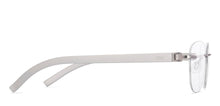 Load image into Gallery viewer, Silver Round Rimless Unisex Eyeglasses by Lenskart Air-225551