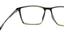 Load image into Gallery viewer, Black Rectangle Full Rim Unisex Eyeglasses by Lenskart Air-225781