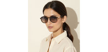 Load image into Gallery viewer, Dark Grey Round Full Rim Unisex Clip-on Eyeglasses by Lenskart Air-228878