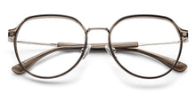 Load image into Gallery viewer, Dark Grey Round Full Rim Unisex Clip-on Eyeglasses by Lenskart Air-228878