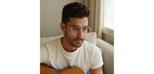 Load image into Gallery viewer, Transparent Pink Hexagonal Full Rim Unisex Clip-on Eyeglasses by Lenskart Air-228879