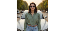 Load image into Gallery viewer, Clear Grey Square Full Rim Unisex Clip-on Eyeglasses by Lenskart Air-228880