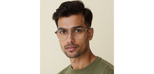 Load image into Gallery viewer, Clear Grey Square Full Rim Unisex Clip-on Eyeglasses by Lenskart Air-228880