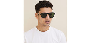 Black Square Full Rim Unisex Clip-on Eyeglasses by Lenskart Air-228881