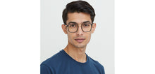 Load image into Gallery viewer, Black Square Full Rim Unisex Clip-on Eyeglasses by Lenskart Air-228881