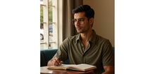 Load image into Gallery viewer, Black Square Full Rim Unisex Clip-on Eyeglasses by Lenskart Air-228881