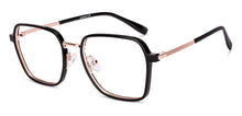 Load image into Gallery viewer, Black Square Full Rim Unisex Clip-on Eyeglasses by Lenskart Air-228881