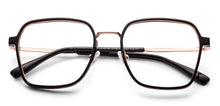 Load image into Gallery viewer, Black Square Full Rim Unisex Clip-on Eyeglasses by Lenskart Air-228881