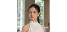 Load image into Gallery viewer, Clear Square Full Rim Unisex Clip-on Eyeglasses by Lenskart Air-228882