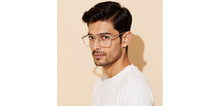 Load image into Gallery viewer, Clear Square Full Rim Unisex Clip-on Eyeglasses by Lenskart Air-228882