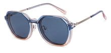 Load image into Gallery viewer, Blue Square Full Rim Unisex Clip-on Eyeglasses by Lenskart Air-228884