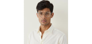 Blue Square Full Rim Unisex Clip-on Eyeglasses by Lenskart Air-228886