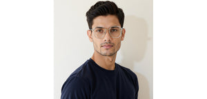 Blue Square Full Rim Unisex Clip-on Eyeglasses by Lenskart Air-228886