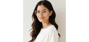 Blue Square Full Rim Unisex Clip-on Eyeglasses by Lenskart Air-228886