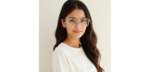 Blue Square Full Rim Unisex Clip-on Eyeglasses by Lenskart Air-228886