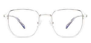 Blue Square Full Rim Unisex Clip-on Eyeglasses by Lenskart Air-228886
