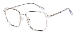 Blue Square Full Rim Unisex Clip-on Eyeglasses by Lenskart Air-228886